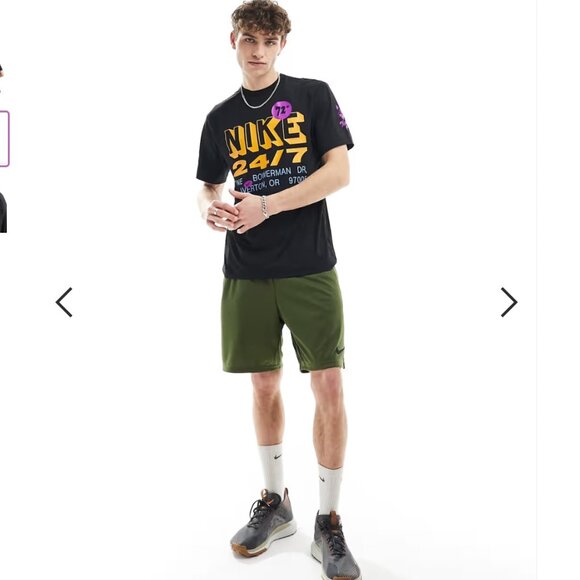 Nike Dri-Fit UV Hyverse Graphic RARE athletic short-sleeve t-shirt size S - Picture 6 of 15